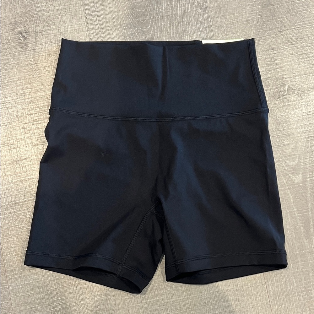 Black Women's High-Waisted Shorts